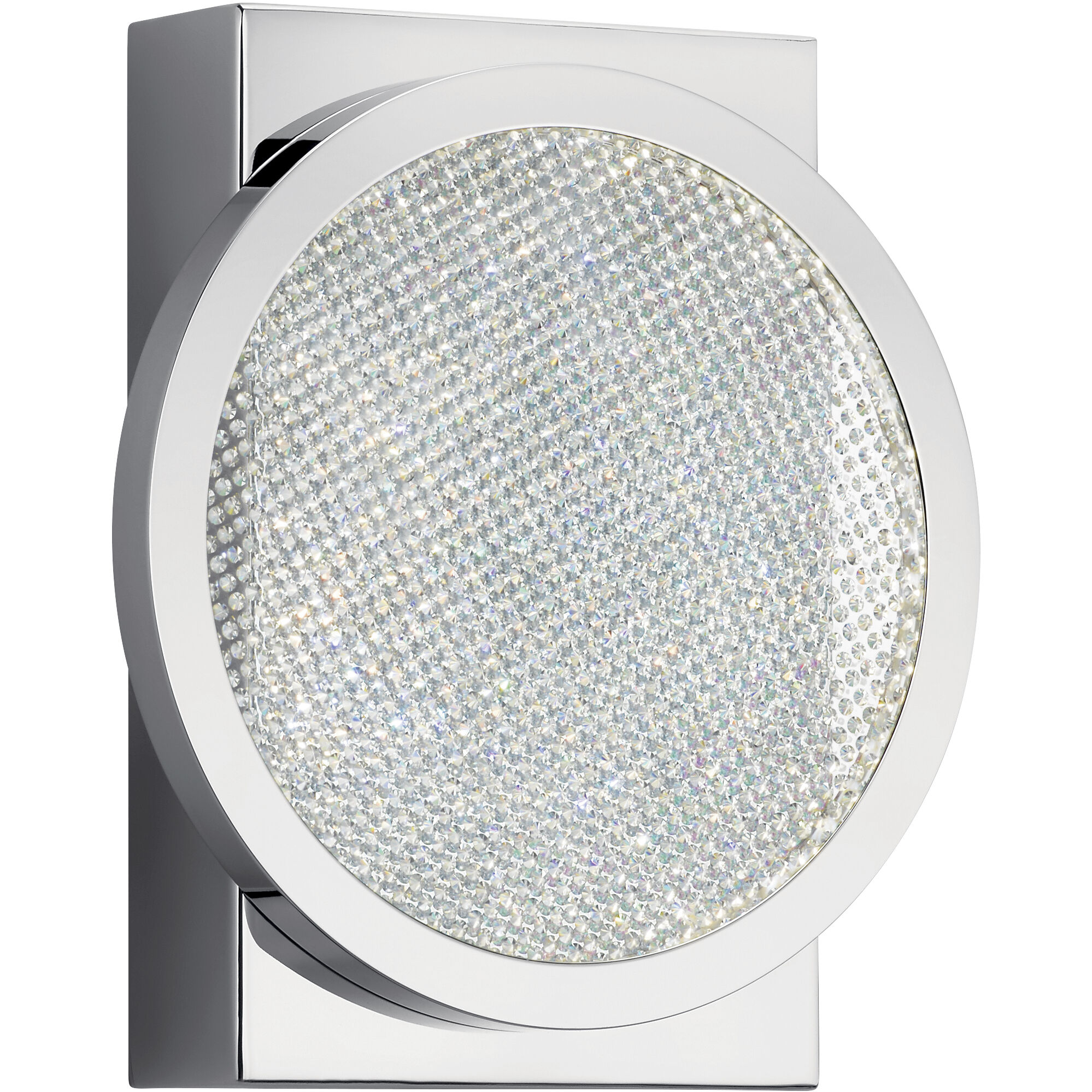 Delaine LED 6.75 inch Chrome Wall Sconce Wall Light